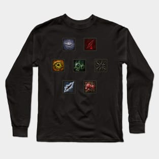 Elden Ring Status Effects Long Sleeve T-Shirt